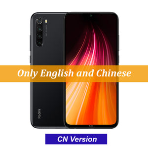 New Global ROM Xiaomi Redmi Note 8 4GB 64GB 48MP Quad Camera Smartphone Snapdragon 665 Octa Core 6.3" FHD Screen 4000mAh