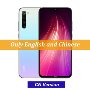 New Global ROM Xiaomi Redmi Note 8 4GB 64GB 48MP Quad Camera Smartphone Snapdragon 665 Octa Core 6.3" FHD Screen 4000mAh